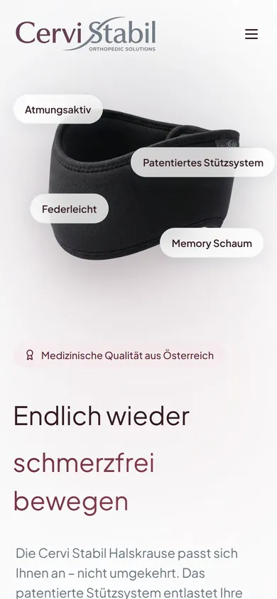 Entwurf Cervi Stabil, Smartphone