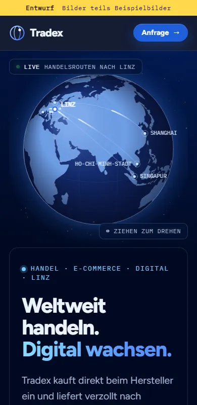 Entwurf Tradex, Smartphone